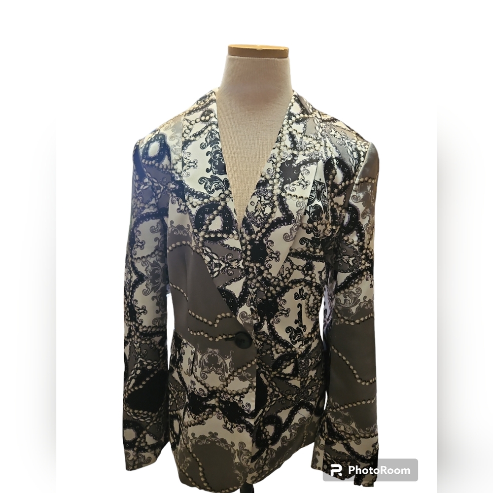 Kasper single button blazer